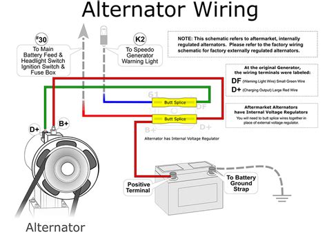 altornator wiring diagrams vw 