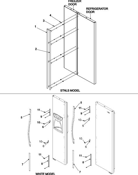 amana distinctions refrigerator wiring diagram 