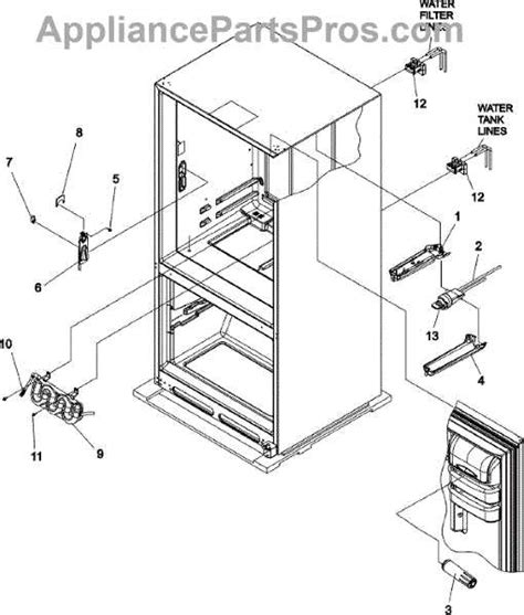 amana refrigerator schematic diagram 