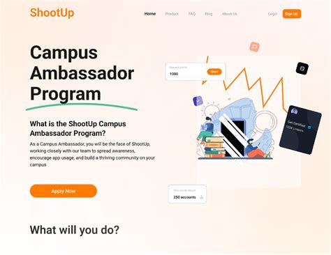 ambassador program landing page, Brand ambassador program landing page by jessica tenuta on dribbble