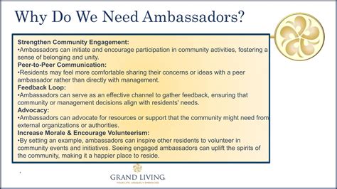 ambassador program questions, Ambassador program