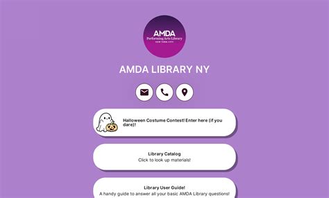 Amda Library Catalog