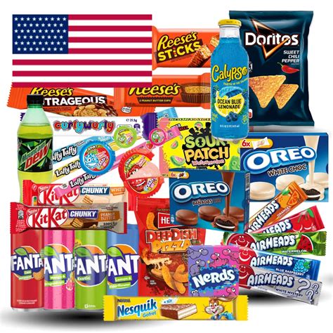 amerikanska snacks