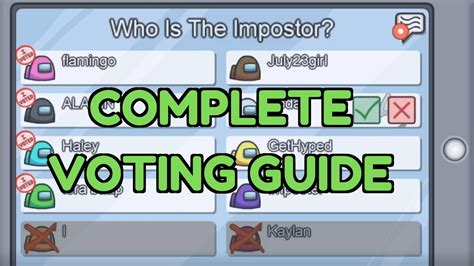 among us getting vote, Among us vote posters