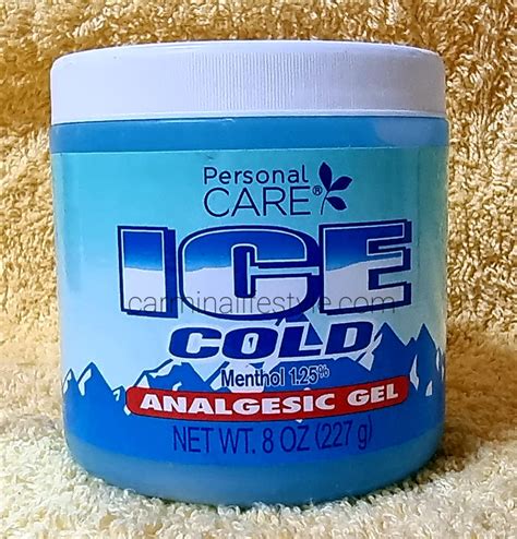 analgesic gel ice cold