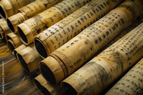ancient chinese scrolls calligraphy, Ancient chinese china museum calligraphy scroll shanghai stock scrolls ming dynasty alamy similar. China, shanghai, shanghai museum. ancient chinese calligraphy. ming