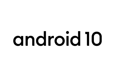 android 10 logo transparent, Android 10 logo
