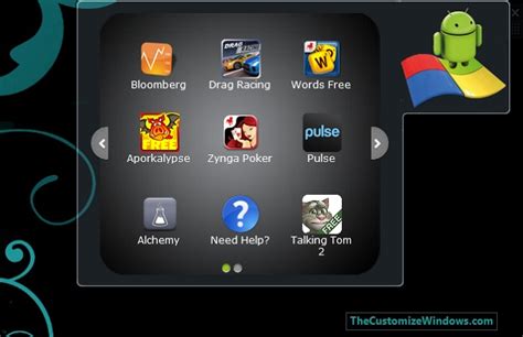 android apps on windows 7, Bluestacks running gadget. Running android apps in windows 7 with bluestacks app player
