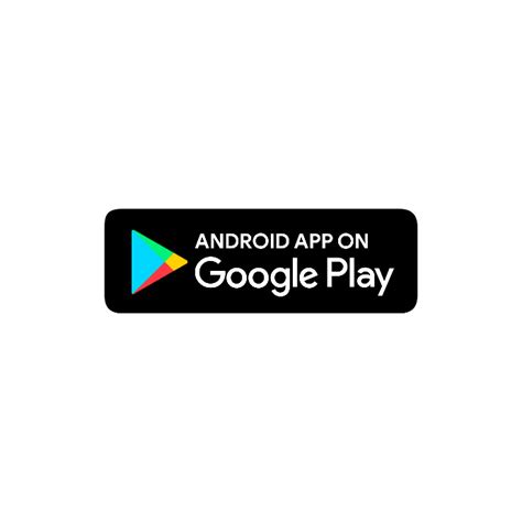 android download button, Android app download button template