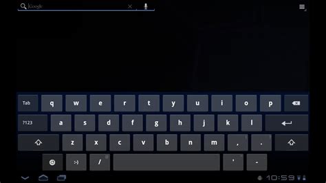 android home screen keyboard, Using the on-screen keyboard