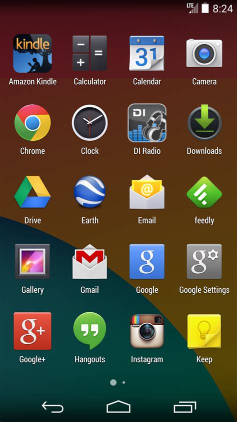 android kitkat buttons, Kitkat kat homescreen settings staticworld operating v5 nenhum discador basta dizer clicado melhorias botão precisa acessar