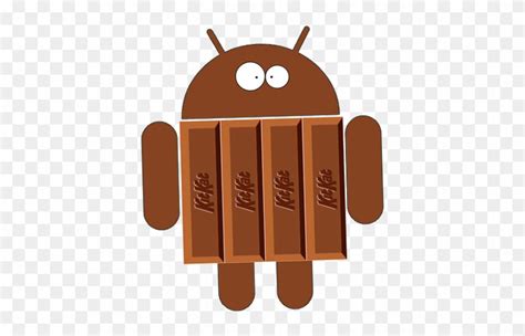 android kitkat logo with no background, Android kitkat png transparent images