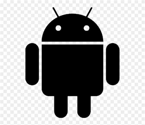 android logo black png, Android logo png transparent & svg vector. Android logo white black transparent vector logos app svg clipground