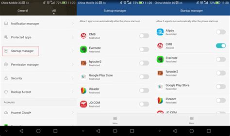 android startup apps manager, What is android startup manager
