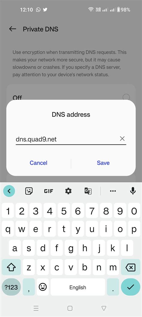 android what is private dns, Enable private dns using quad9 on android 9. Dns smartphones blocking