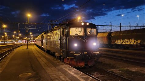 ankommande tåg östersund