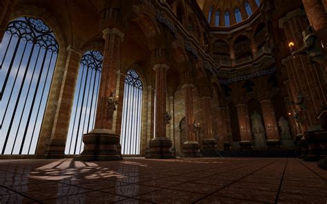 anor londo unreal engine, Anor londo hall (unreal engine 4) #4 by alektron on deviantart