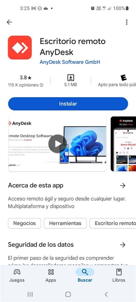 anydesk android can't click, Anydesk teamviewer. App anydesk