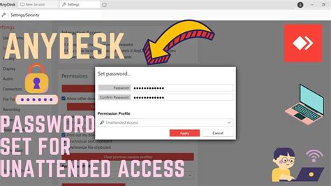 anydesk set password command line linux, How to set password for anydesk. Linux anydesk