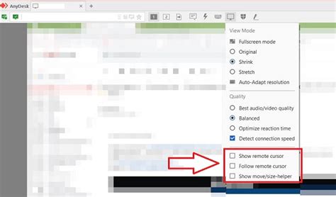 anydesk show remote cursor, Anydesk mouse cursor. Remote desktop software for android – anydesk
