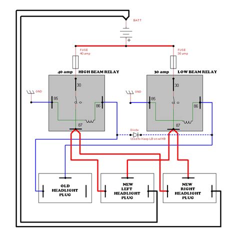 anzo headlight wiring diagram 