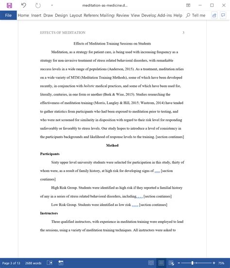 apa formatted paper, 40+ apa format / style templates (in word & pdf) ᐅ templatelab. Apa format template example essay ama paper title style sample writing word college cover templates pdf templatelab wondrous kb
