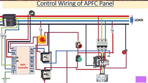 apfc panel wiring diagram 