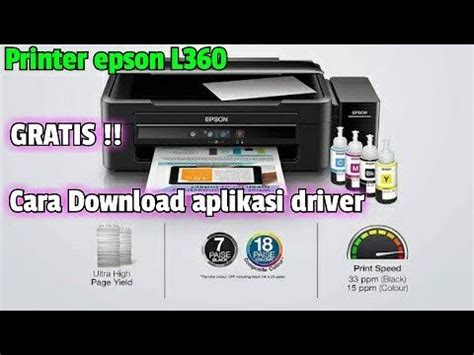 aplikasi driver epson l360, Epson l360. Epson l360 printer/scanner driver free download