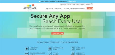 App Catalog Apperian