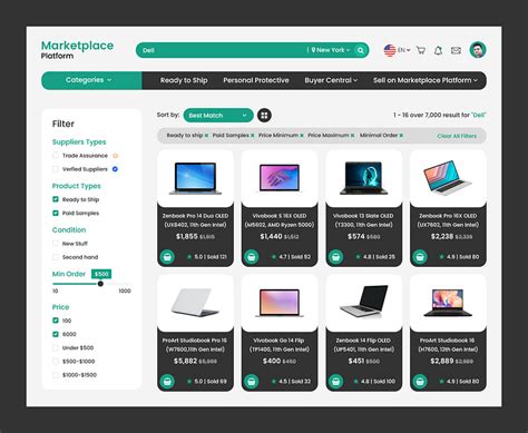app market placeui, Marketplace app ui design by ryo alif ~ epicpxls