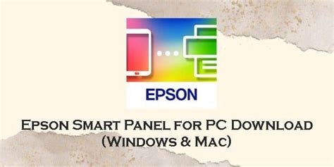 applicazione epson per windows, Aplicación epson smart panel
