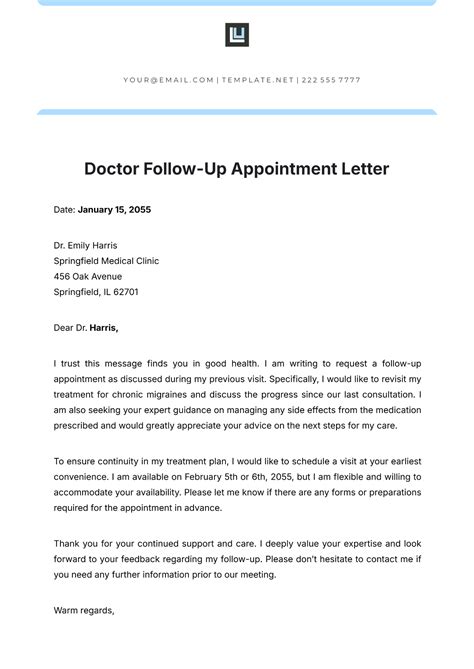 Appointment Follow Up Message Templates