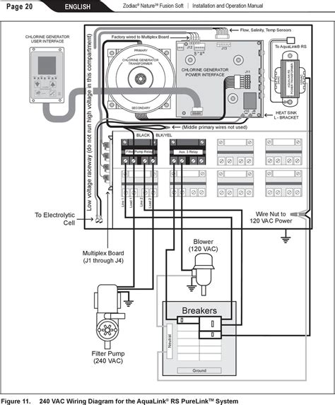 aqualink wiring diagram 