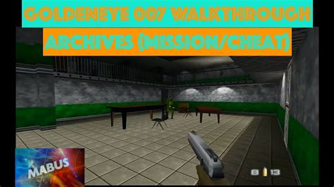 Archives 007 Walkthrough