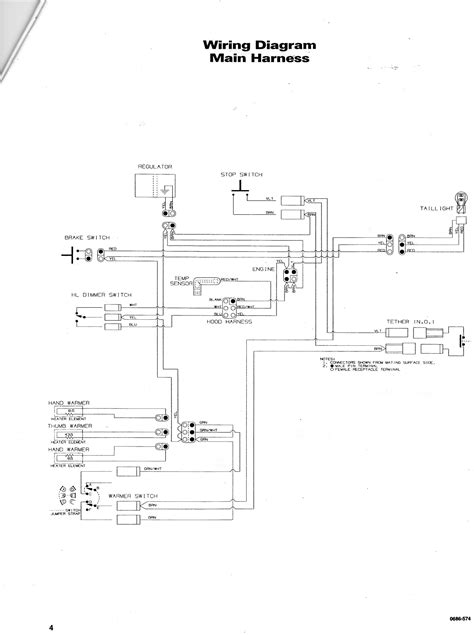 arctic cat wiring diagram 1998 zl 440 