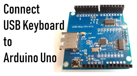arduino uno keybaord usb, Arduino instructables. Connect arduino uno to usb keyboard : 5 steps