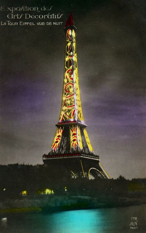 art deco eiffel tower, 'art deco eiffel tower' art