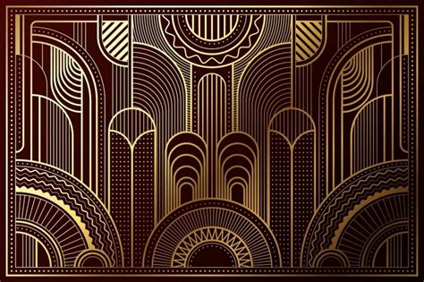 art deco wall pattern, Colorful abstract pattern design