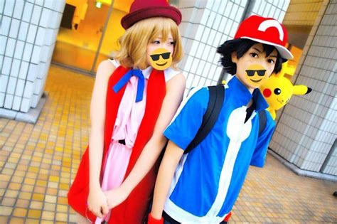 ash and serena cosplay