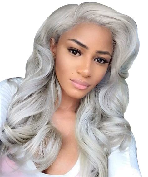 ash grey wig