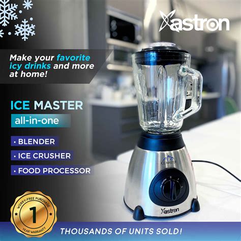 astron ice master blender