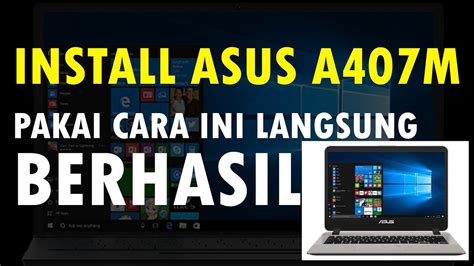 asus a407m driver windows 10, Asus a407m intel n4000 ram 4gb win 10 ori fullset garansi feb 2022