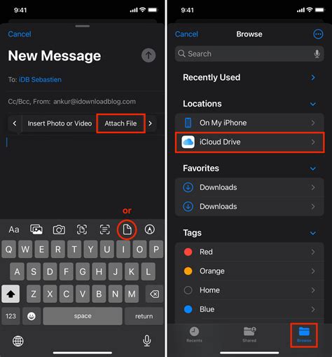 attach file apple icon, Attach file