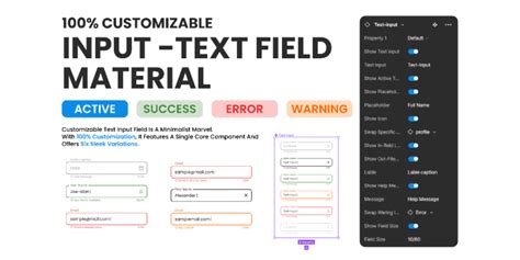 attach file text field ui design, Text field