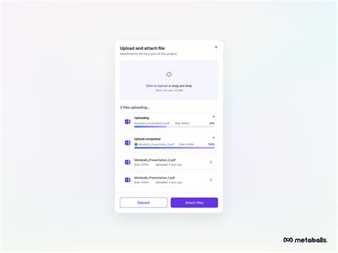 attach file ui design, File upload and attach ui/ux design by md. rizwan siddiquei on dribbble