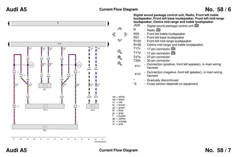 audi q5 speaker wiring diagram 