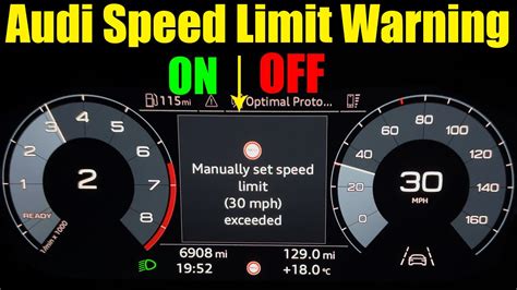 audi speed limit warning, Audi a4 b8.5 speed limit warning in mmi. Speed warning audi a4 limit b8