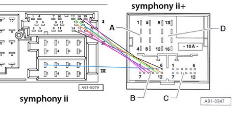 audi symphony wire diagram 