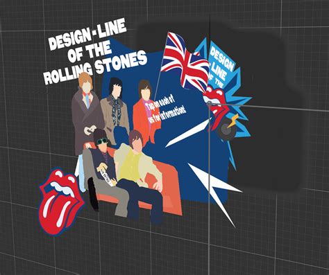 augmented reality rolling stones, Augmented reality : design-line of the rolling stones :: behance