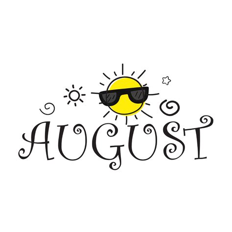 august sunshine clip art, Sun august clip art free png image｜illustoon